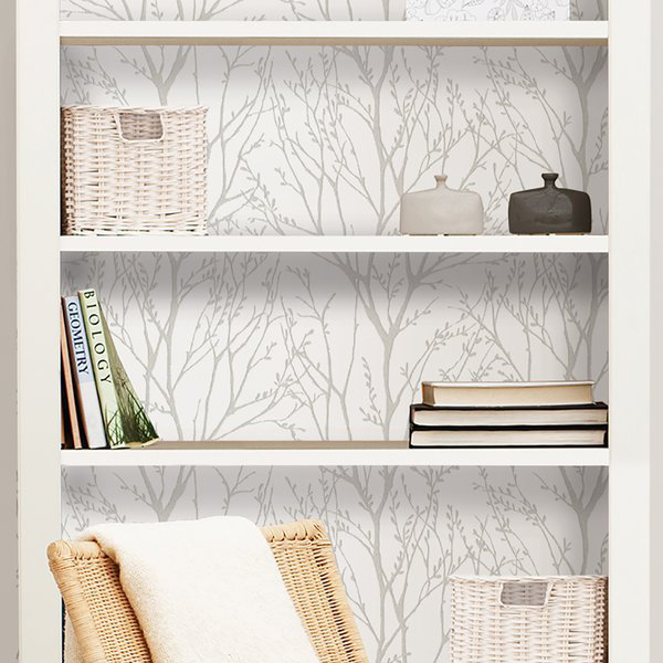 East Urban Home Treetops 5.5m x 52cm Peel and Stick Wallpaper Wayfair